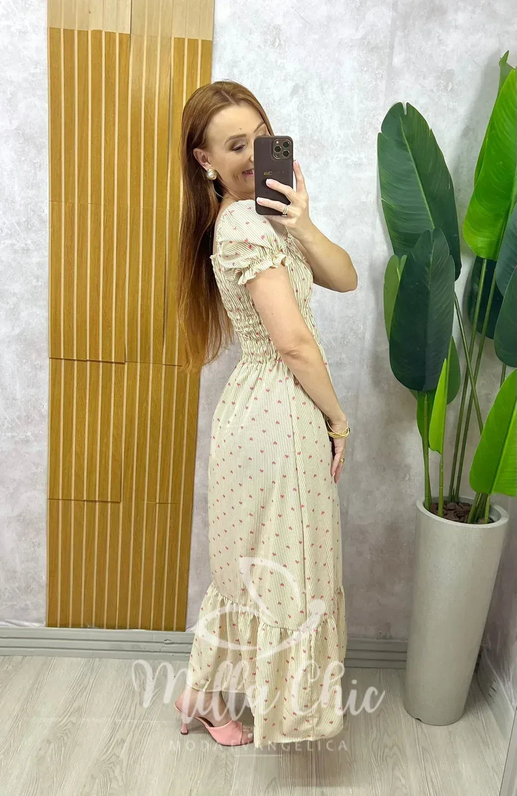 Vestido Mônica – Bege