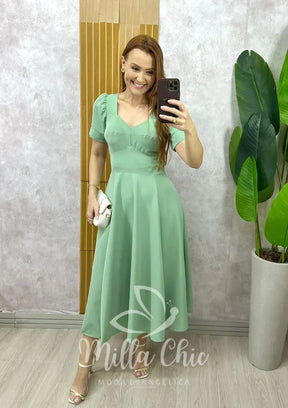 Vestido Fabíola – Verde