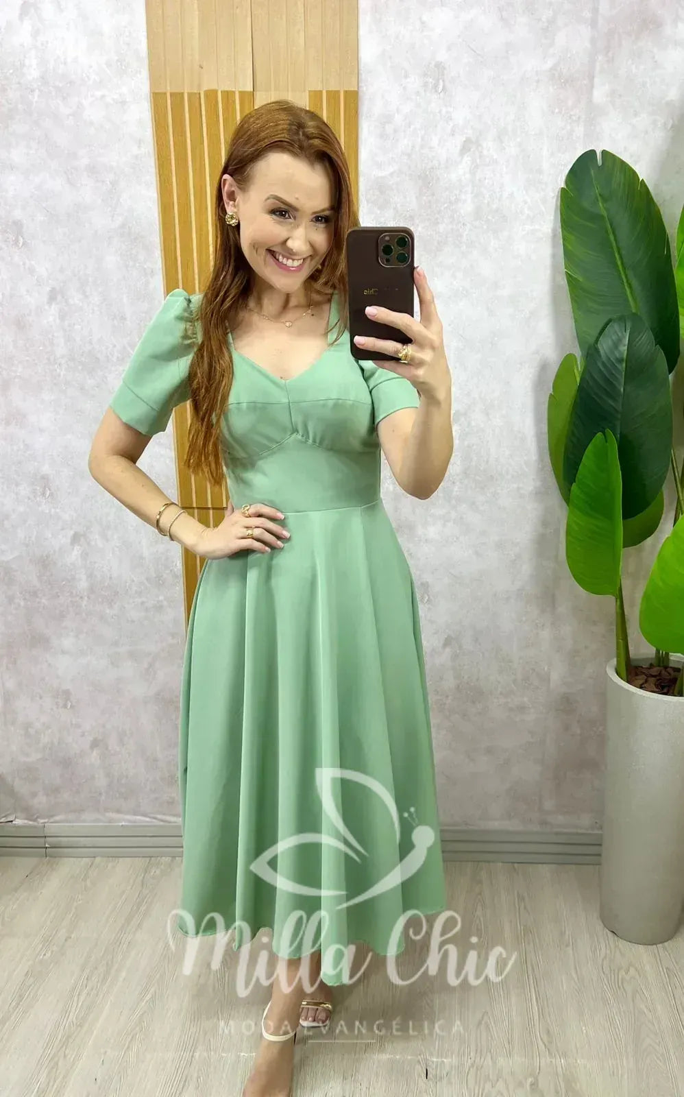 Vestido Fabíola – Verde