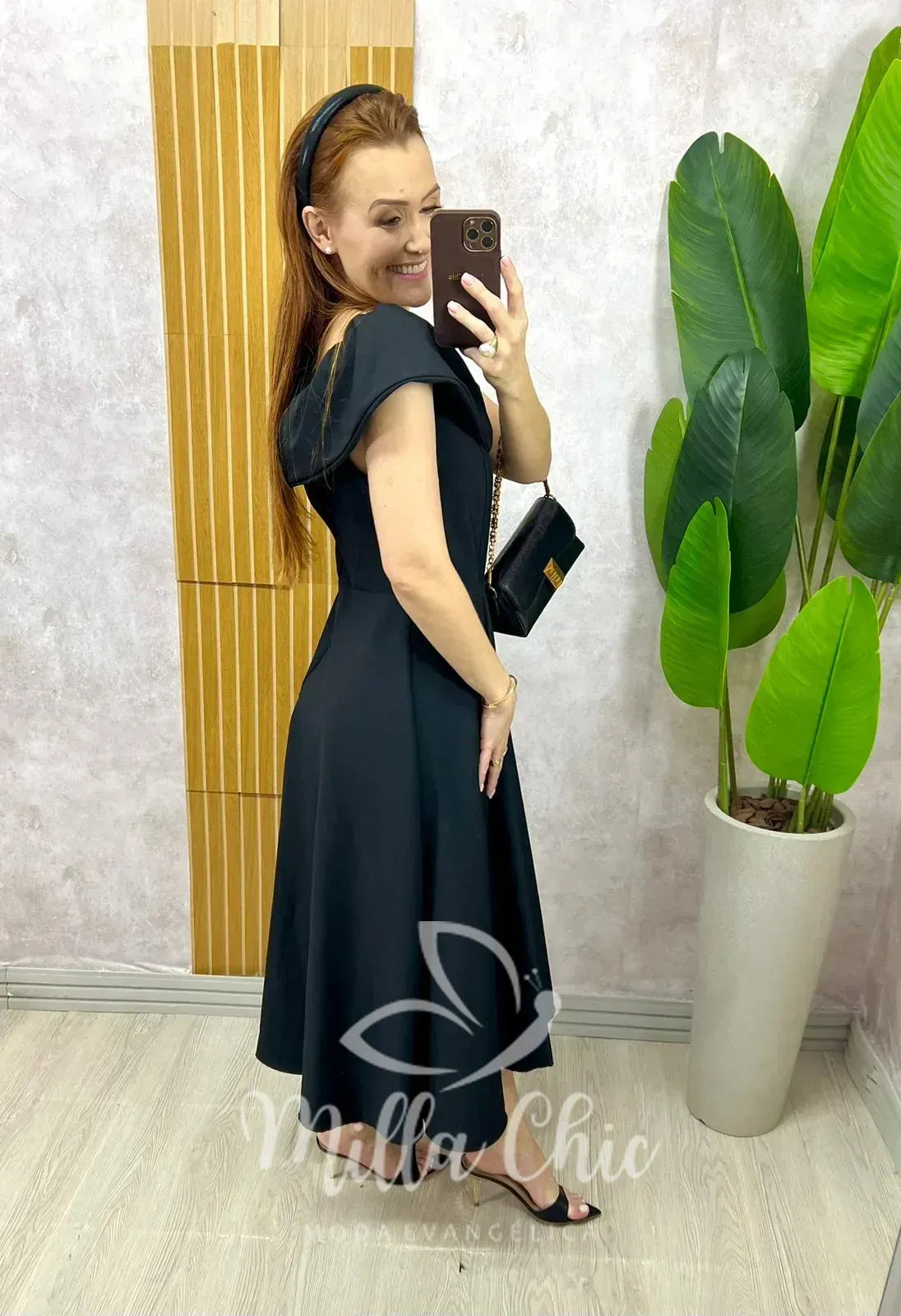 Vestido Heloísa – Preto